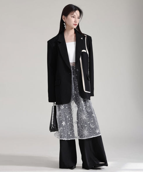 Strap Detail Pants